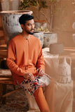 The Bay Men Kurta - Brown