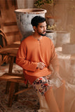 The Bay Men Kurta - Brown