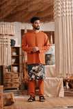 The Bay Men Kurta - Brown