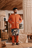 The Bay Men Kurta - Brown