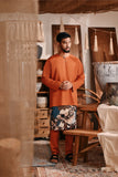 The Bay Men Kurta - Brown