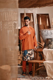 The Bay Men Kurta - Brown