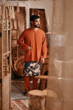 The Bay Men Kurta - Brown