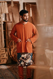 The Bay Men Kurta - Brown