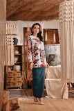 The Bay Women Broderie Kurung Blouse - Blooming