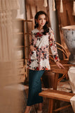 The Bay Women Broderie Kurung Blouse - Blooming