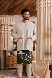 The Bay Men Kurta - Champagne