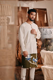 The Bay Men Kurta - Champagne