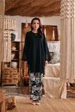 The Bay Women Summer Kurung Top - Black