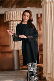 The Bay Women Summer Kurung Top - Black