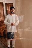 The Bay Men Kurta - Champagne