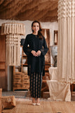 The Bay Women Summer Kurung Top - Black