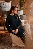 The Bay Women Summer Kurung Top - Black