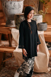 The Bay Summer Kurung Top - Black