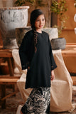 The Bay Summer Kurung Top - Black