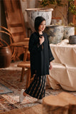 The Bay Summer Kurung Top - Black