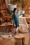 The Bay Summer Kurung Top - Emerald Green