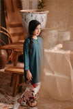 The Bay Summer Kurung Top - Emerald Green