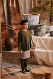 The Bay Kurta - Olive