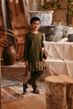 The Bay Kurta - Olive