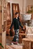 The Bay Broderie Kebaya - Black