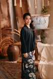 The Bay Broderie Kebaya - Black