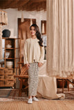 The Bay Broderie Kebaya - Khaki