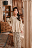 The Bay Broderie Kebaya - Khaki