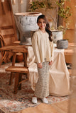 The Bay Broderie Kebaya - Khaki