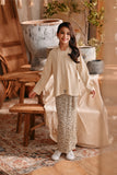 The Bay Broderie Kebaya Top - Khaki