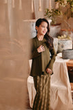 The Bay Broderie Kebaya - Olive