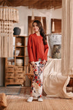 The Bay Broderie Kebaya - Terracotta