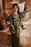 The Bay Broderie Kurung Blouse - Serene