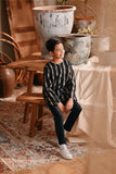 The Bay Kurta - Black Stripe