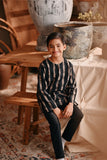 The Bay Kurta - Black Stripe