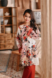 The Bay Summer Kurung Top - Blooming