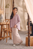 The Bayu Jacquard Skirt - Spring Lavender