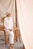 The Bayu Women Kebaya Top - White
