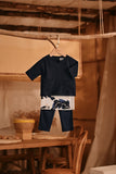 The Nest Babies Kurta - Navy Blue