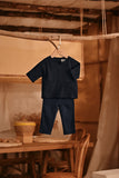 The Nest Babies Kurta - Navy Blue