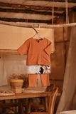 The Nest Babies Kurta - Brown