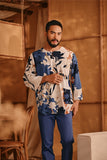 The Nest Men 3/4 Sleeve Kurta - Flourish