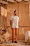 The Nest Men Oriental Shirt - Earth Stripe