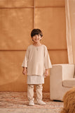 The Nest 3/4 Sleeve Kurta - Champagne