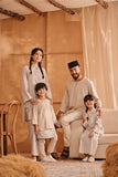 The Nest Men 3/4 Sleeve Kurta - Champagne