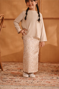 The Nest Jacquard Skirt - Spring Sand