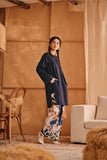 The Nest Women Kurung Riau Top - Navy Blue