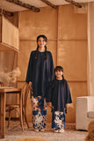 The Nest Kurung Riau Top - Navy Blue