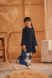 The Nest Kurung Riau Top - Navy Blue