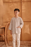 The Nest 3/4 Sleeve Kurta - Earth Checked